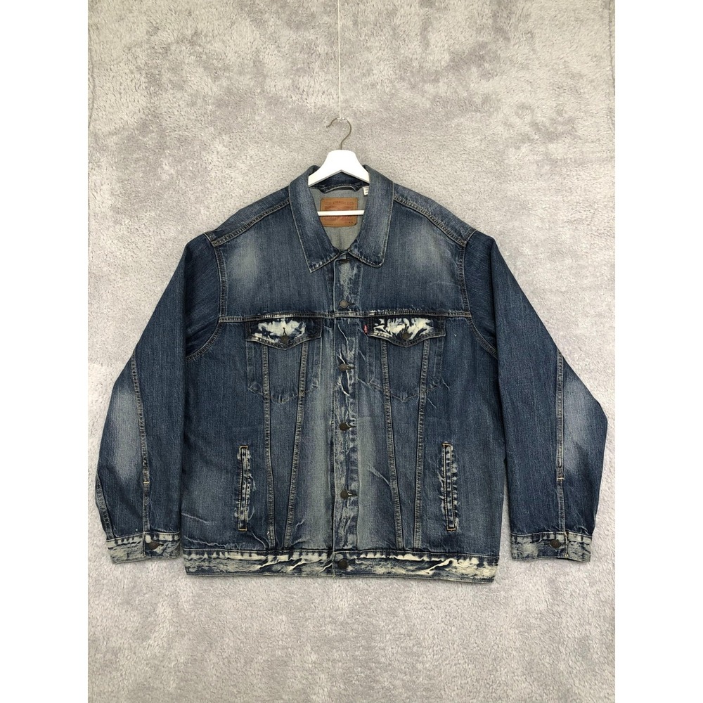 Levi's Trucker Jacket Men's Size 4XL Blue Denim